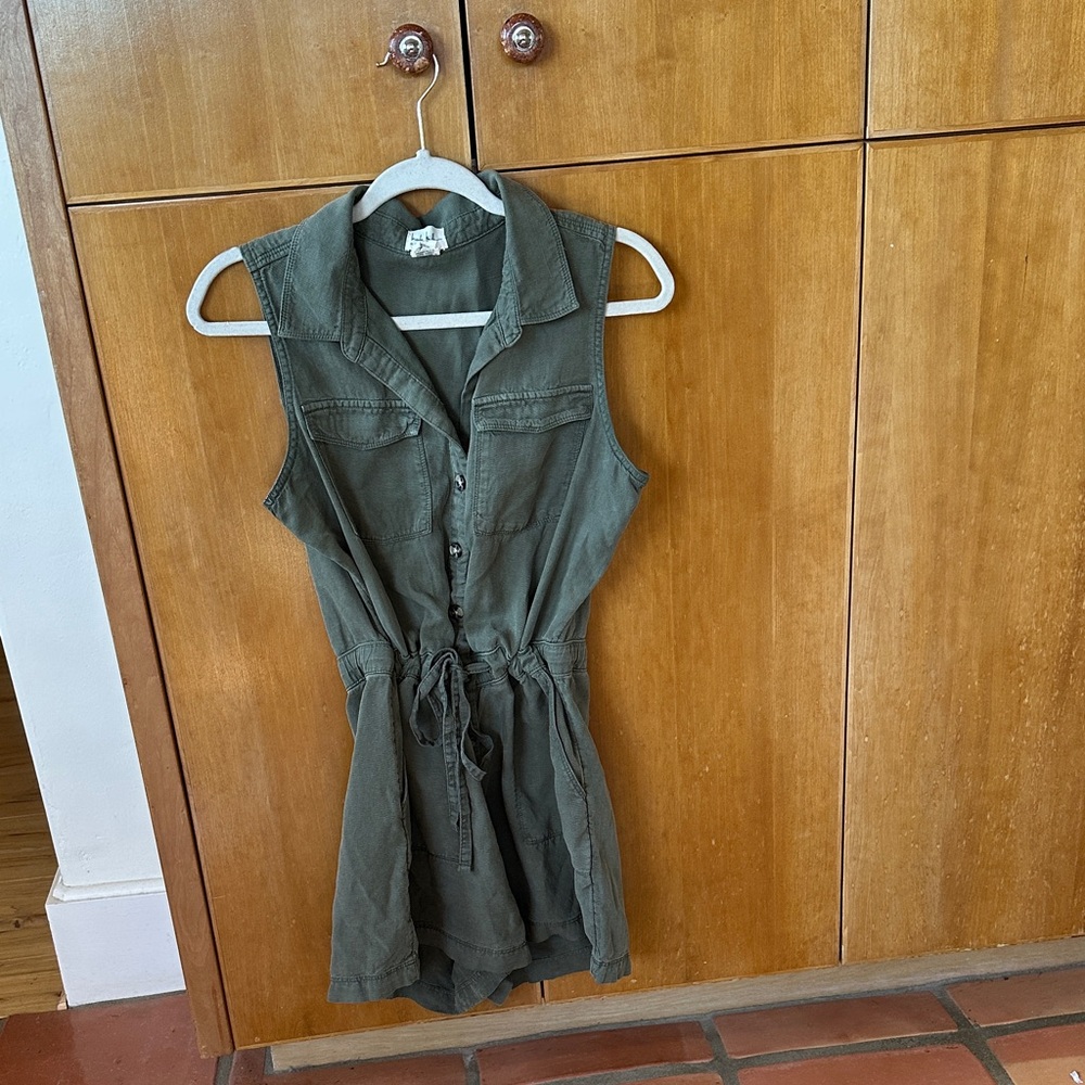 Nicole Miller Olive Green Garment